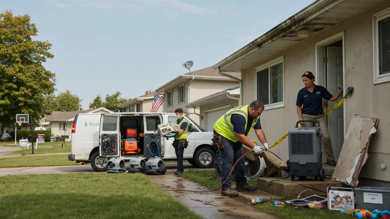Water Damage Restoration in Chicago Ridge, IL near me